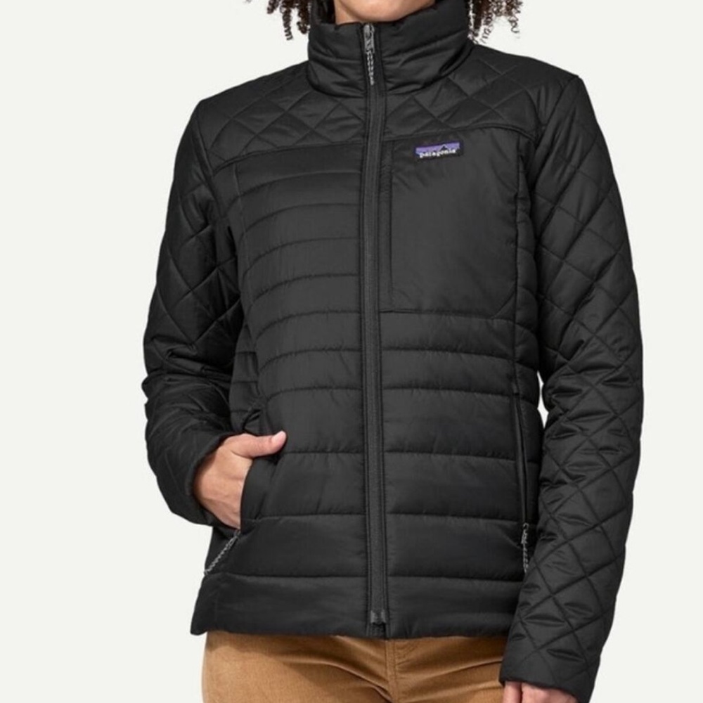 Patagonia Radalie Puffer Jacket. Black. Size Small